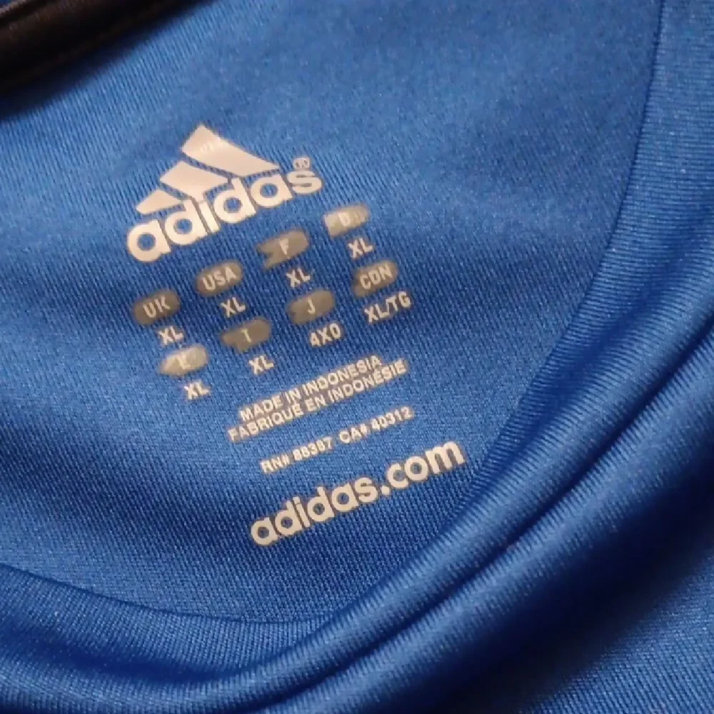 Adidas Blue Athletic Shirt